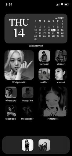 Blackpink Phone Theme, Black Phone Theme, Iphone Costume, Phone Emoji, Aesthetic Blackpink, Android Theme, Phone Inspiration