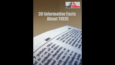 an open book with the title'30 informative facts about tojec '