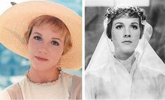 an old photo of a woman wearing a bridal hat and another image of a woman with a veil on her head