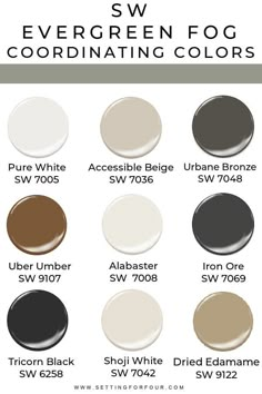 the different shades of gray paint