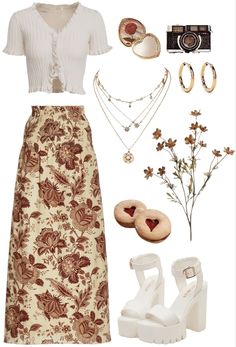 Mode Hippie, Earthy Outfits, Estilo Hippie, Cottagecore Outfits, Mode Boho, Swaggy Outfits, Mode Inspo, Hippie Outfits, Look Vintage