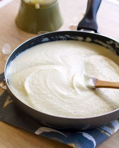 how to make creamy cauliflower sauce in a skillet