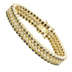 Item Code: 000716&#44 Mens Diamond Bracelet, Wife Jewelry, Blue Diamonds, Yellow Diamonds, Gold Plated Bangles, Diamond Tennis Bracelet, White Gold Bracelet, Elegant Bracelet, Bracelet Design