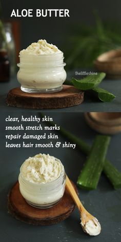 Aloe Vera Butter, Healing Dry Skin, Body Butters Recipe, Clear Healthy Skin, Skin Care Recipes, Beauty Recipe, Diy Skin Care, Homemade Skin Care