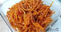 Stir-fried dried squid