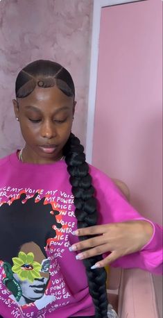 Weave Bob, Sleek Braided Ponytail, Quick Braids, Curly Weave, Weave Ponytail Hairstyles, Sleek Ponytail Hairstyles, Black Ponytail Hairstyles, Feed In Braids Hairstyles, Quick Weave Hairstyles