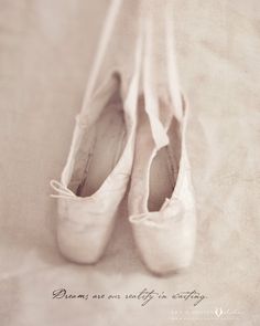 Ballet Pointe Shoe Photo Fine Art Print with Inspirational Quote, Home Decor for the Ballerina Dance Shoe Photo, Ballerina Decor, Pink Ballet Shoes, Dance Wall Art, Ballet Pointe, Ballerina Wall Art, Ballet Posters, Ballet Pointe Shoes, Vintage Ballet