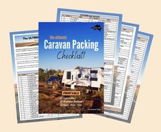 the ultimate caravan packing checklist