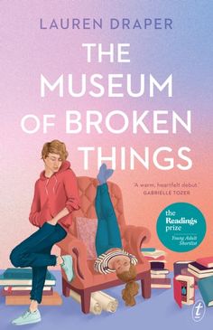 the museum of broken things by lauren drapper is featured in this book cover