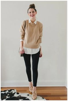 Work Outfit Office, Office Casual Outfit, Work Outfit Ideas, Office Outfits Women, Outfit Chic, Capsule Outfits, Casual Work Outfit, Ponte Pants