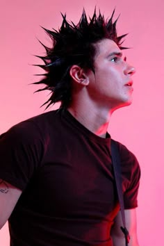 30 Spiky Hairstyles for Men (Detailed Gallery) | Cool & Trendy Spiky Hairstyles for Men Punk Spikes Hair, 90s Punk Hair, Punk Hair Men, Punk Haircut, Spikey Hair, Medium Shaggy Hairstyles, Short Punk Hair, Spiky Hairstyles