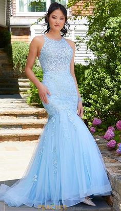 Prom Dresses Online - Page 4 | Gowns for Prom 2023 High Neck Evening Gown, Blue Gown Dress, 27 Dresses, Net Dress, Prom Dress Stores, Prom Dress Styles, Mori Lee, Designer Prom Dresses, Prom Designs