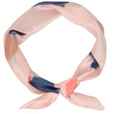 Elevate your style with this Anna-Kaci silk feeling hair scarf. Crafted with a satin-like material, this small square neckerchief measures 22.83 x 22.83 inches, making it a versatile accessory for women.Drape it elegantly around your neck or tie it stylishly in your hair for a chic, sophisticated look. With its luxurious feel and vibrant colors, this scarf adds a touch of sophistication to any outfit. Whether you're dressing up for a special occasion or seeking a pop of color for your everyday e Chic Rectangular Silk Scarf For Spring, Pink Headscarf For Spring Gift, Silk Bandana For Summer, Summer Satin Headscarf, Pink Satin Scarf For Summer, Elegant Adjustable Spring Bandana, Trendy Silk Headscarf For Summer, Trendy Silk Summer Headscarf, Trendy Rectangular Silk Scarf