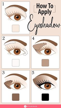 Eye Crease, Permanente Make-up, Natural Eye Makeup Tutorial, Apply Eyeshadow, Makeup Order, Beginners Eye Makeup, Eyeshadow For Brown Eyes, Makeup Artist Tips