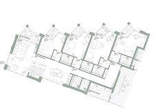 the floor plan for an apartment building