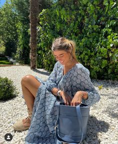 Surfergirl Style, Model Hairstyles, Cotton Floral Dress, Italian Summer Outfits, Winter Ootd, Summer Midi Dress, Denim Outfits, Floral Cotton Dress, Italian Summer