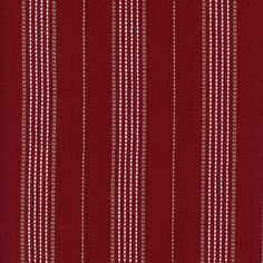 a red and white striped fabric