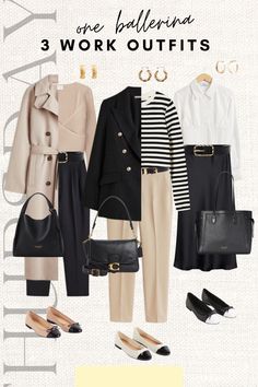 Ballet Flats White, Shirt Striped, 2023 Collection, Casual Work Outfits, Fashion Mistakes, Looks Chic, Work Outfits Women