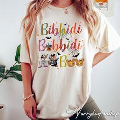 Retro Bibbidi Bobbidi Boo Halloween Shirt, Jaq And Gus Shirt,halloween Pumpkin Shirt, Disney Cinde T-shirt Storybook Character Costumes, Disney Outfits Women, Halloween Mouse, Bibbidi Bobbidi Boo, Disney Halloween Shirts, Mickey Pumpkin, Boo Shirts, Family Vacation Shirts, Tshirt Ideas