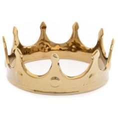 Memorabilia My Crown by Seletti Porcelain Crowns, Lipstick Designs, Pop Art Movement, Crown Design, Gold Crown, Figurative Sculpture, Fine Porcelain, Metal Style, Objects Design