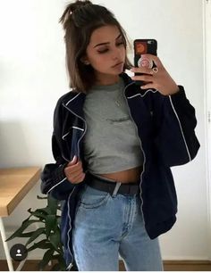 Street Style Fall Outfits, Trendy Swimwear, Fashion Blogger Style, Girl Short Hair, Mode Inspo, Fall Street Style, Looks Style, Street Style Outfit