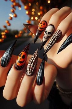 Halloween Manicure