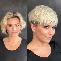 21 Photos of Pixie Cut with Bangs Prove This Is Trendy in 2021 Buzzed Hair, Pixie Haircut For Thick Hair, Haircut For Thick Hair