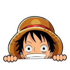 Monkey D Luffy, Car Decals, Straw Hat, Anime Character, Straw, One Piece, Anime