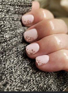 Revel Nail Dip Powder Ideas, Teacher Nails, Pretty Fingers, Black Nails With Glitter, Glamour Nails, Sparkle Nails, Manicure Ideas, Glam Nails