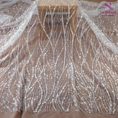 Price: The price is for 1 yard. if you buy more than 1 yard,it won't be cut. will come in one piece the longest is 20 yards. Material: polyester, sequins, beads Fixed Wide : 130cm or 51 inches. color:Off white Want to see other colors and more similar Beading lace fabrics come to: https://www.etsy.com/shop/Randyfabrics?ref=hdr_shop_menu&section_id=14192305 Shipping: Choose the shipping way you need, if you want package shipped by express,please note the phone number on order. Use for Dress,c Wedding Gown Materials, Sequin Fabric Dress, Sequin Pattern Design, Wedding Dress Material Fabrics, Lace Material Fabrics, Beaded Fabrics, Lace Fabric Pattern, Simple Lace Pattern, Sequence Fabric