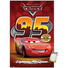 the cars movie poster is shown