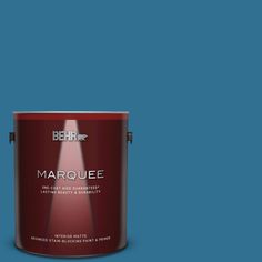 the behr marquee paint is available in two different colors and it's ready