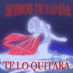 an image of a woman in the water with her arms spread out, and text that reads sidos te loda