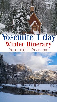 the yosemite i day winter itinerary is here to help you plan your next trip