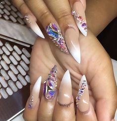 ✦⊱ɛʂɬཞɛƖƖą⊰✦ Nail Color Combos, Nail Candy, Glam Nails, Luxury Nails