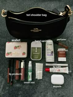 Smink Inspiration, Purse Essentials, Handbag Essentials