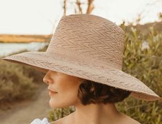 Broad-brimmed fedora with an innovative braid-like woven pattern. 10cm brim Hand Woven Panama Hat from Paja Toquilla straw Each hat is unique and reflects the natural beauty & variation of the handicraft process XS (55cm), Small, Medium (56-57cm), Large (58-59cm), XL (60cm) Womens Beach Hat, Woven Pattern, Bag Boys, Essential Bag, Beach Hat, The Natural, Baby Bag, Straw Hat, Hat Hairstyles