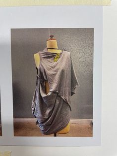 an image of a mannequin with a dress on it