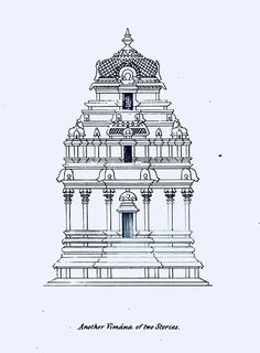 an architectural drawing of the tower