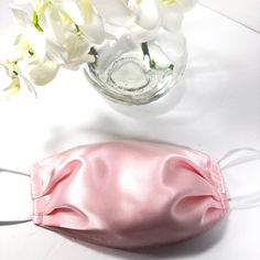 New In Packing -Double Layered -Washable (Handwash) -Filter Pocket Includes Five Layers Protection Filter Pink Face Mask, Face Mask Cover, Silk Face Mask, Mask Cover, Pink Silk, Face Masks, Double Layer, Pink Ladies, Face Mask