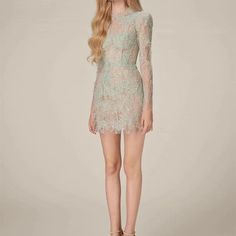 Experience luxury and elegance with the Green Lace Bodycon Long-Sleeve Party Dress from Guocali . This women’s dress is designed to highlight your curves with a slim fit. The delicate lace and floral pattern add a touch of sophistication. The dress features a round neck and long sleeves, enhancing its stylish appeal. Crafted from Polyester and Lace, it provides comfort and a flattering look. Ideal for evening events, this party dress makes you feel confident and beautiful. The bodycon style offers a slight stretch, ensuring a perfect fit. The vintage-inspired design and A-line silhouette add a unique touch. This fashion dress is versatile and perfect for any season. Add this elegant dress to your women clothing collection. Embrace style and confidence with the Green Lace Bodycon Long-Sleev Slim Fit Long Sleeve Party Dress, Slim Fit Long Sleeve Dress For Party, Green Mini Bodycon Dress For Evening, Green Fitted Mini Dress For Party, Fitted Long Sleeve Sheath Dress For Party, Fitted Sheath Long Sleeve Party Dress, Fitted Sheath Long Sleeve Dress For Party, Elegant Long Sleeve Dress For Spring Party, Elegant Green Mini Bodycon Dress