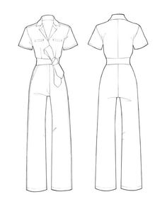 Flat Pattern Fashion, Dress Technical Flat, Collar Illustration, Fashion Illustration Tutorial, Fashion Design Template, Fashion Illustrations Techniques, Fashion Drawing Sketches, Clothing Sketches, Dress Design Drawing