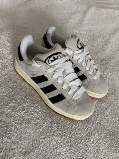 Shoe Wishlist Adidas, Shoes Adidas Campus, Campus 00s Adidas, White Campus 00s, Adidas Campus 00s Colors, Adidas Campus 00s Aesthetic, Grey Campus 00s, Adidas Campus 00s Crystal White, Campus 00s Outfit Woman