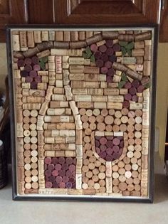 an image of a wine cork art on the app store's facebook page,