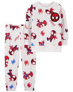 Your Spider-Man fan will love this comfy matching set, complete with a pullover sweatshirt and a pair of coordinating pull-on pants. Spiderman Gift Ideas, Spiderman Gifts, Toddler Stuff, Carters Baby Boys, Men Sweatshirt, Carters Baby, Boys Set, Pant Set, Pull On Pants