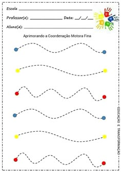 a printable worksheet for children to learn how to draw the lines in spanish