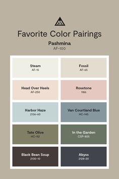 the favorite color pairings for your home