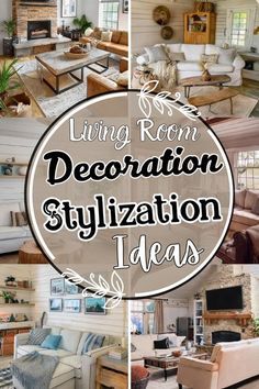 living room decoration and organization ideas