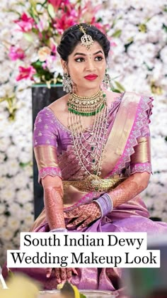 Dewy Wedding Makeup, Pattu Saree Blouse Designs, Best Blouse Designs, New Saree Blouse Designs, Latest Model Blouse Designs