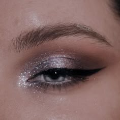 Glitter, Makeup, Silver, Make Up